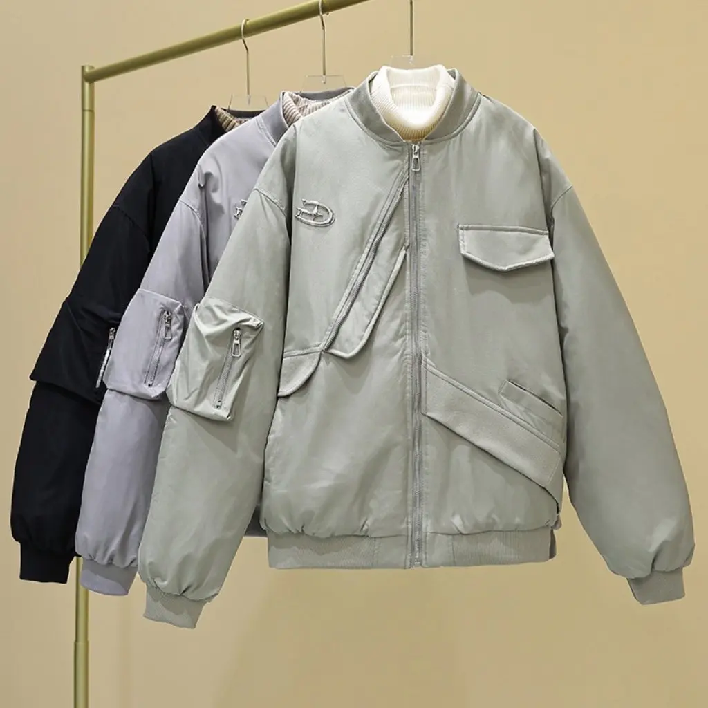 Американский пуховик для пар с хлопковой подкладкой, новый стиль, женские свободные комбинезоны, летающий костюм, дизайнерская хлопковая верхняя одежда
Американский пуховик для пар с хлопковой подкладкой, новый стиль, женские свободные комбинезоны, летающий костюм, дизайнерская хлопковая верхняя одежда