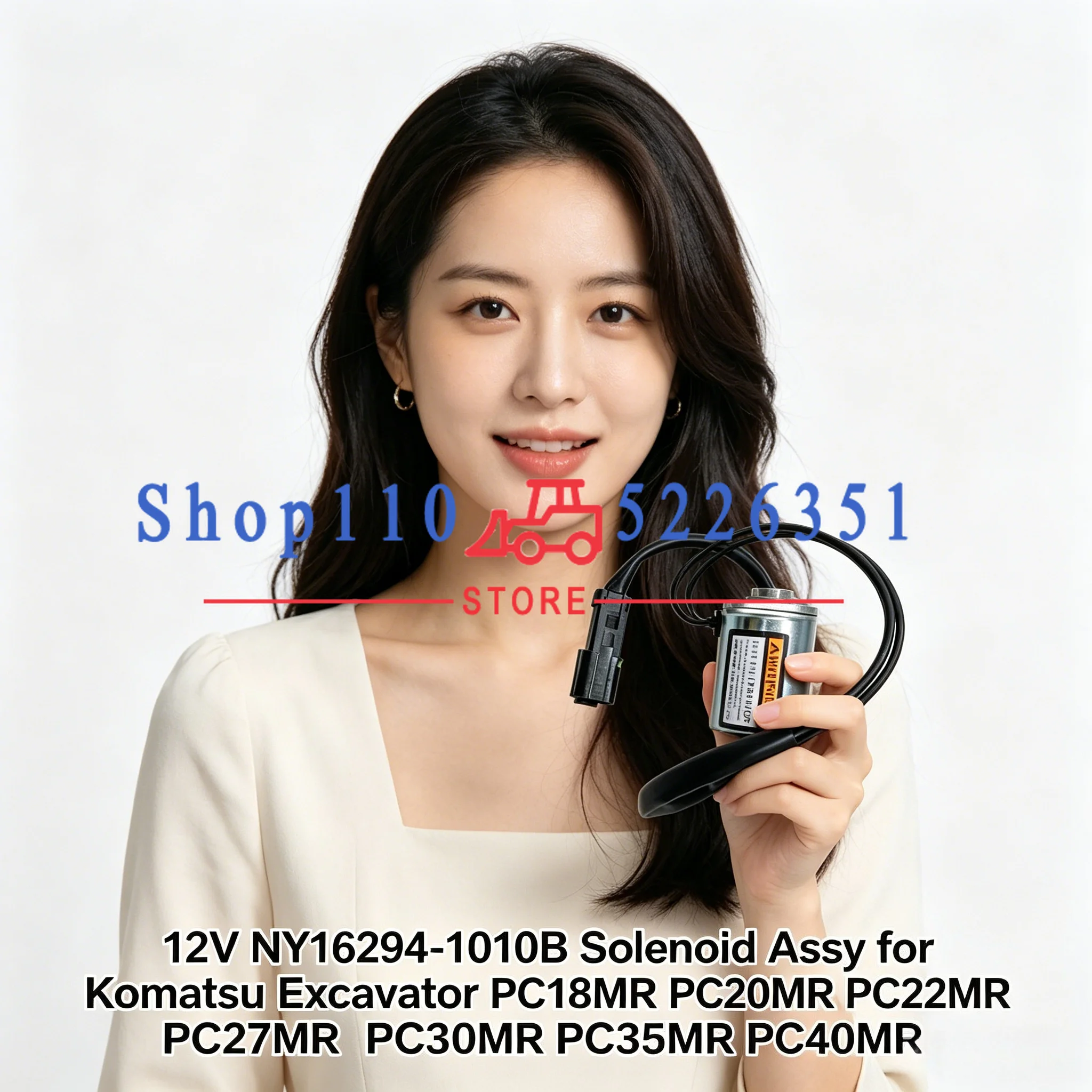 12V NY16294-1010B Solenoid Assy for Komatsu Excavator PC18MR PC20MR PC22MR PC27MR PC30MR PC35MR PC40MR
12V NY16294-1010B Solenoid Assy for Komatsu Excavator PC18MR PC20MR PC22MR PC27MR PC30MR PC35MR PC40MR
