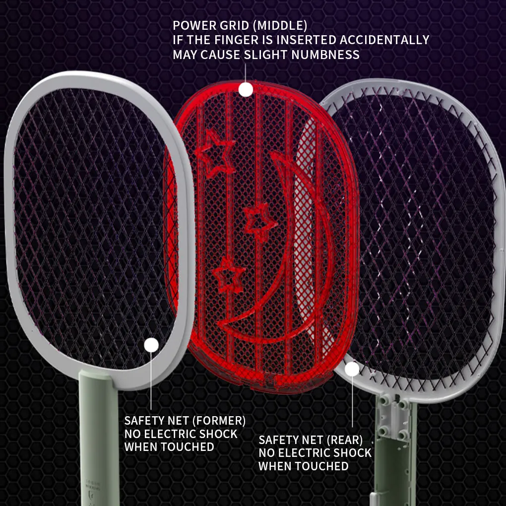 Fly Racket 5W Светодиодная перезаряжаемая летучая мышь, электрическое портативное устройство для борьбы с вредителями, падающая звезда, темно-зеленый
Fly Racket 5W Светодиодная перезаряжаемая летучая мышь, электрическое портативное устройство для борьбы с вредителями, падающая звезда, темно-зеленый