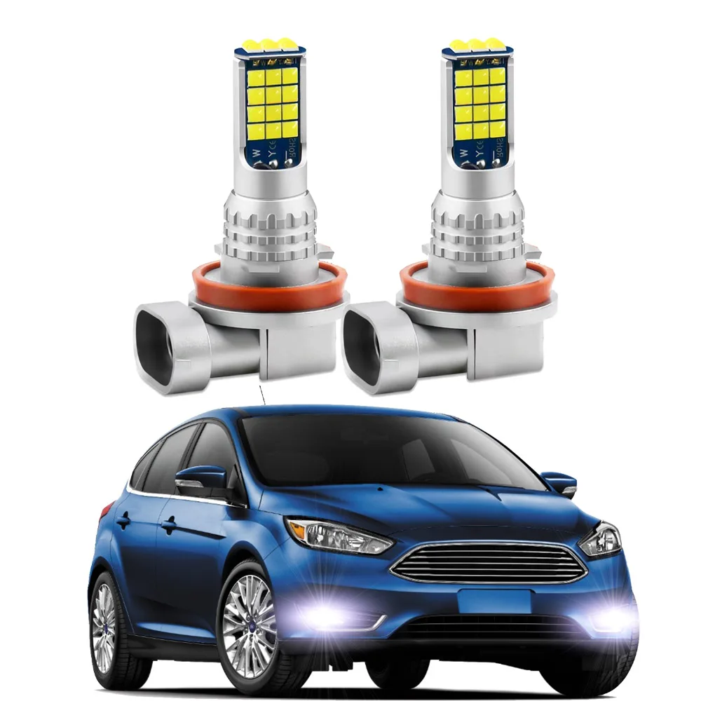 2Pcs LED Fog Lamp Bulbs For Ford Focus MK2 MK3 MK4 2005-2018 Accessories White Fog Lamp
2Pcs LED Fog Lamp Bulbs For Ford Focus MK2 MK3 MK4 2005-2018 Accessories White Fog Lamp