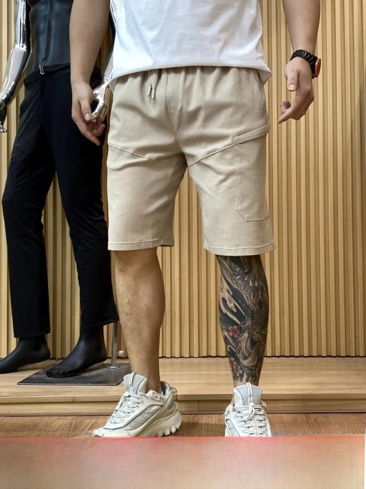 Comfortable Breathable Lightweight Men's Outdoor Sports Shorts Summer Casual Pocket Versatile Polyester Fiber Elastic Waist
Comfortable Breathable Lightweight Men's Outdoor Sports Shorts Summer Casual Pocket Versatile Polyester Fiber Elastic Waist