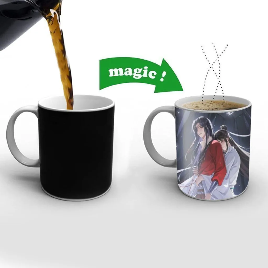 Aesthetic Chinese Style Tian Guan Ci Fu Friends Birthday Gifts Color Changing Magic Ceramic Creative Coffee Mugs Tea Cups
Aesthetic Chinese Style Tian Guan Ci Fu Friends Birthday Gifts Color Changing Magic Ceramic Creative Coffee Mugs Tea Cups