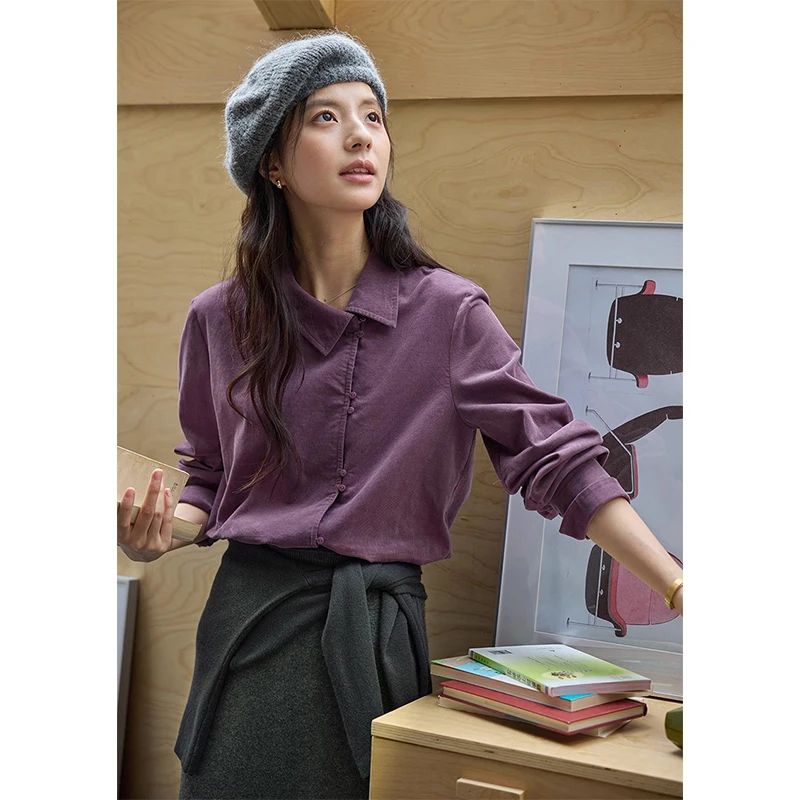 MEXZT винтажные вельветовые рубашки женские элегантные нерегулярные блузки с длинными рукавами осень-зима женская уличная одежда корейский дизайн топы новые
MEXZT винтажные вельветовые рубашки женские элегантные нерегулярные блузки с длинными рукавами осень-зима женская уличная одежда корейский дизайн топы новые