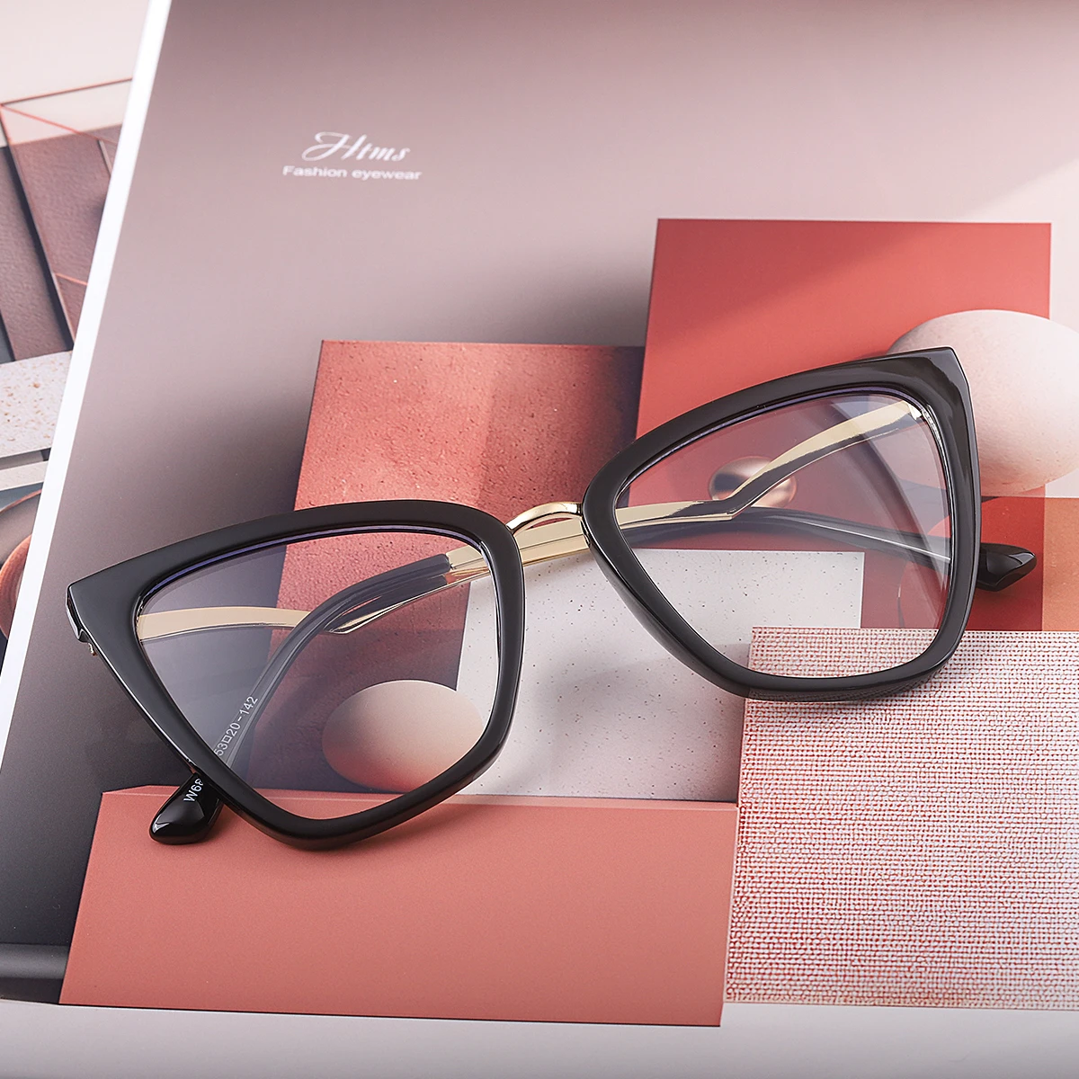 HTMS Fashion Cat Eye Transparent Lens Myopia Prescription Glasses Frame for Men and Women Optical Glasses Frame
HTMS Fashion Cat Eye Transparent Lens Myopia Prescription Glasses Frame for Men and Women Optical Glasses Frame