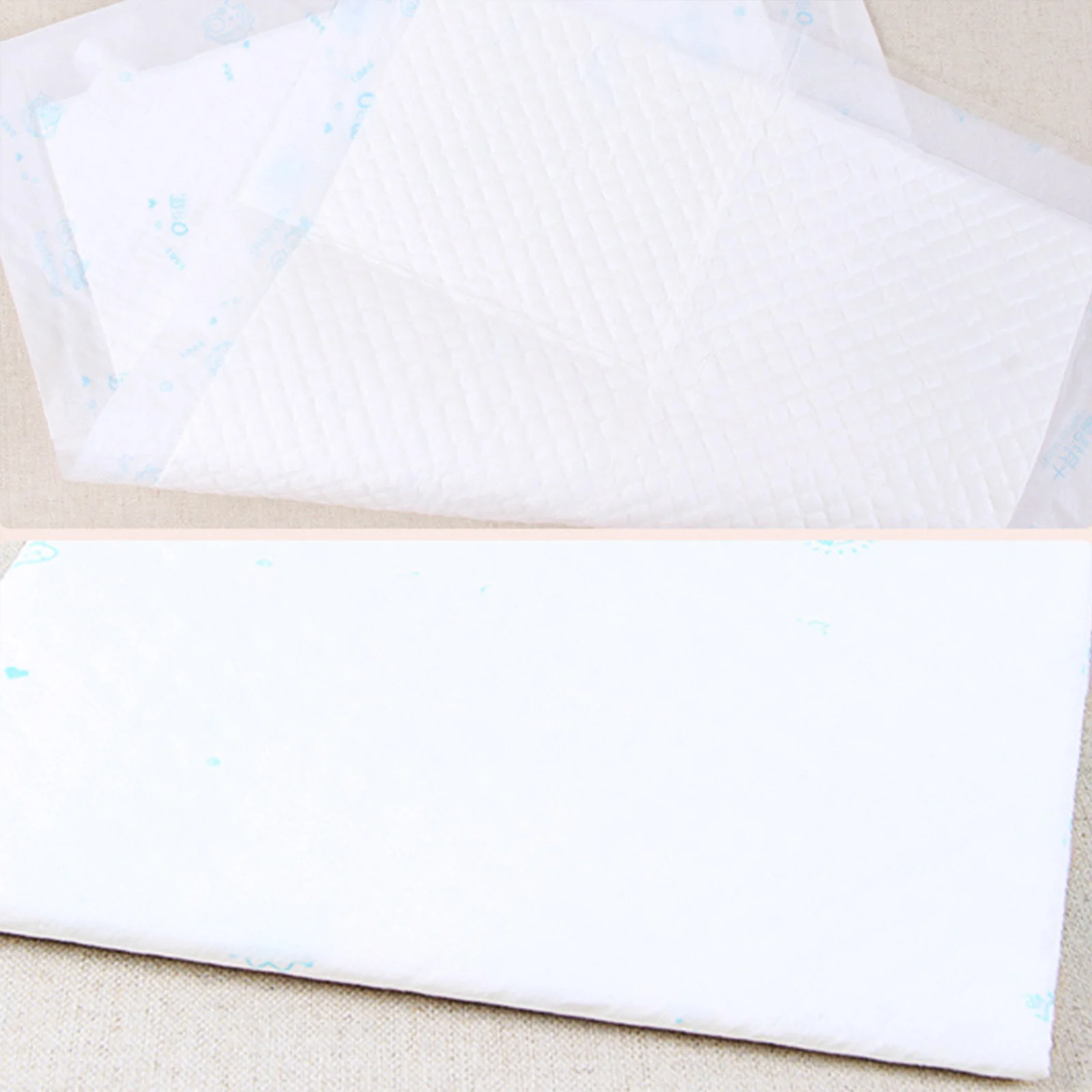 20Pcs Baby Diaper Pad Absorbent Disposable Changing Pads Soft Breathable Waterproof Newborn Under Pads for Diaper Changes
20Pcs Baby Diaper Pad Absorbent Disposable Changing Pads Soft Breathable Waterproof Newborn Under Pads for Diaper Changes