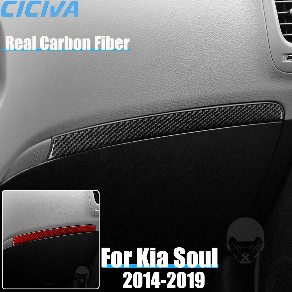 Real Carbon Fiber Car Accessories Passenger Dashboard Panel Trim Cover Soft Sticker For Kia Soul 2014 2015 2016 2017 2018 2019
Real Carbon Fiber Car Accessories Passenger Dashboard Panel Trim Cover Soft Sticker For Kia Soul 2014 2015 2016 2017 2018 2019