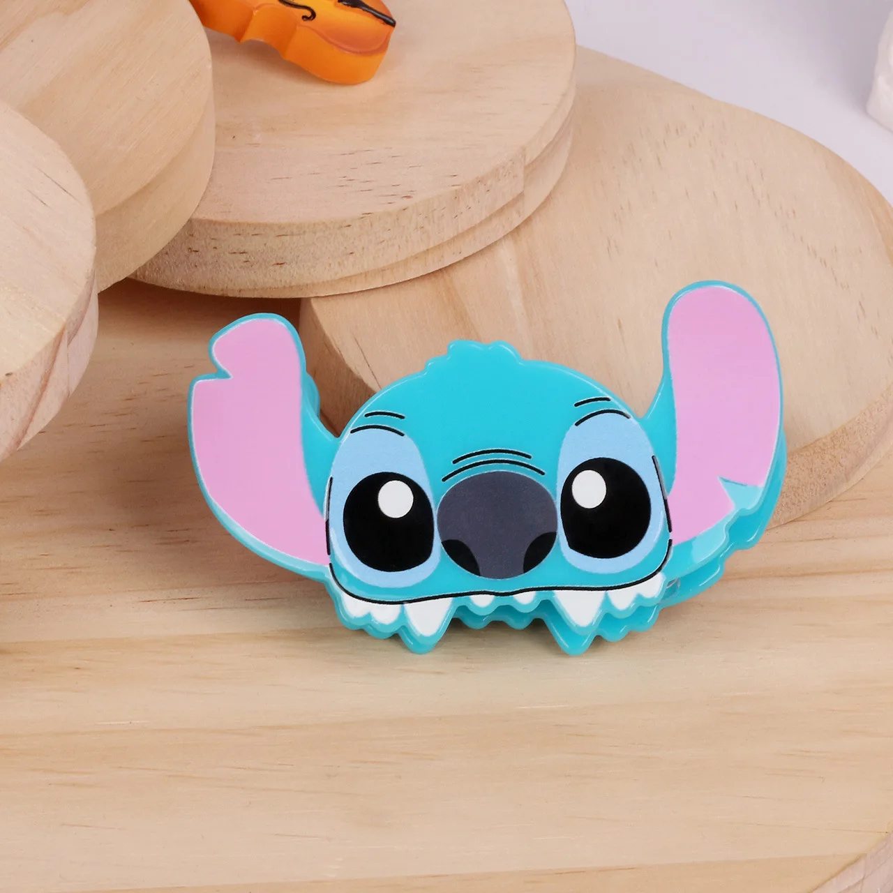 Disney Stitch Cute Cartoon Acrylic Hair Grip Headdress Back Of The Head Plate Hair Shark Clip Hair Accessories Girls Gift
Disney Stitch Cute Cartoon Acrylic Hair Grip Headdress Back Of The Head Plate Hair Shark Clip Hair Accessories Girls Gift