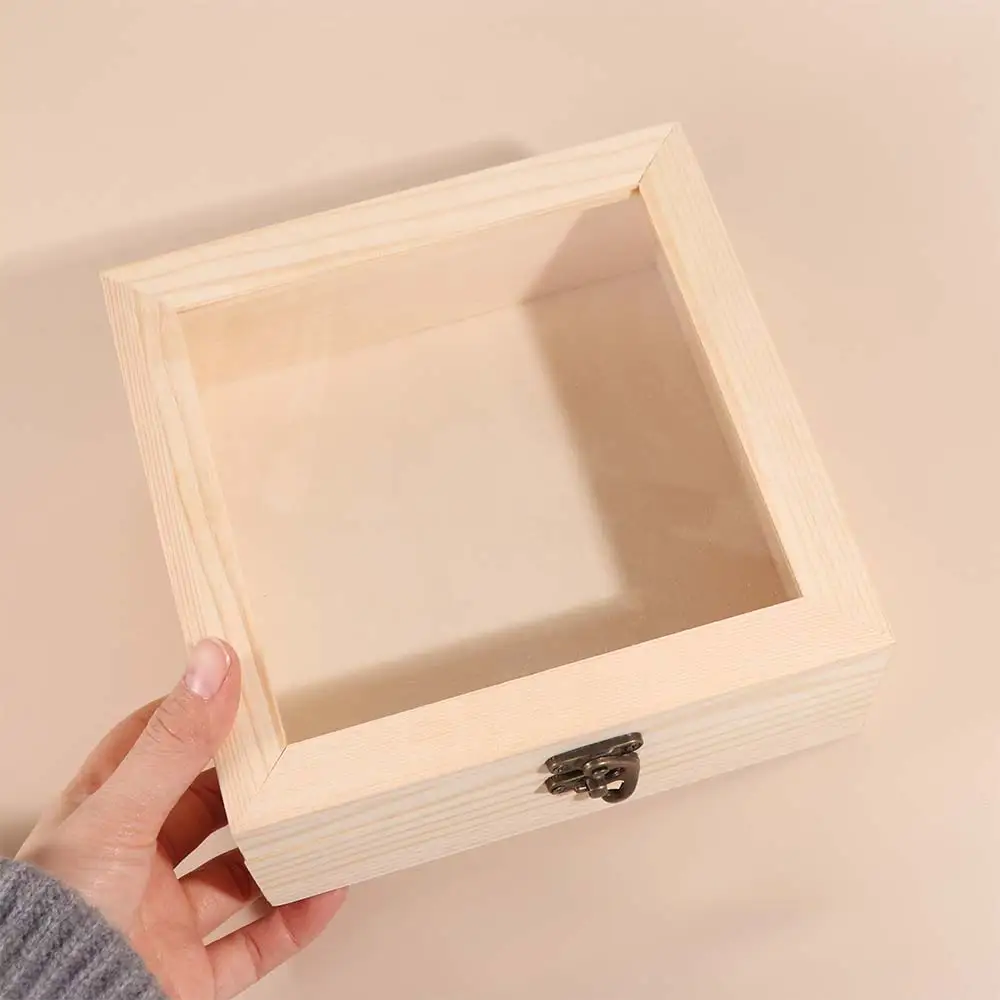 Gift Box Rectangular Wooden Storage Box Retro High-Visibility Jewelry Box Smooth Edge Decorative Desktop Organizer Family
Gift Box Rectangular Wooden Storage Box Retro High-Visibility Jewelry Box Smooth Edge Decorative Desktop Organizer Family