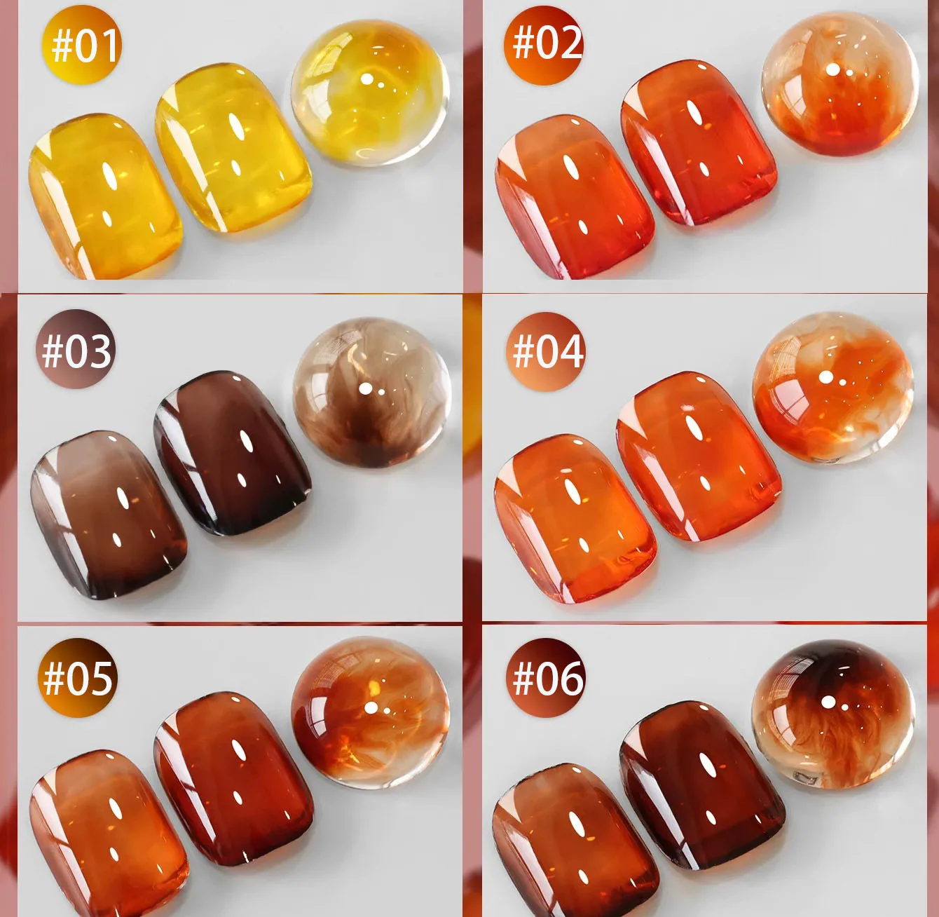 10ML 1pcs Autumn Winter Hot Selling Clear Brown Amber Series Caramel Jelly Gel Nail Polish Leopard Nails Red Nails Black Nails
10ML 1pcs Autumn Winter Hot Selling Clear Brown Amber Series Caramel Jelly Gel Nail Polish Leopard Nails Red Nails Black Nails