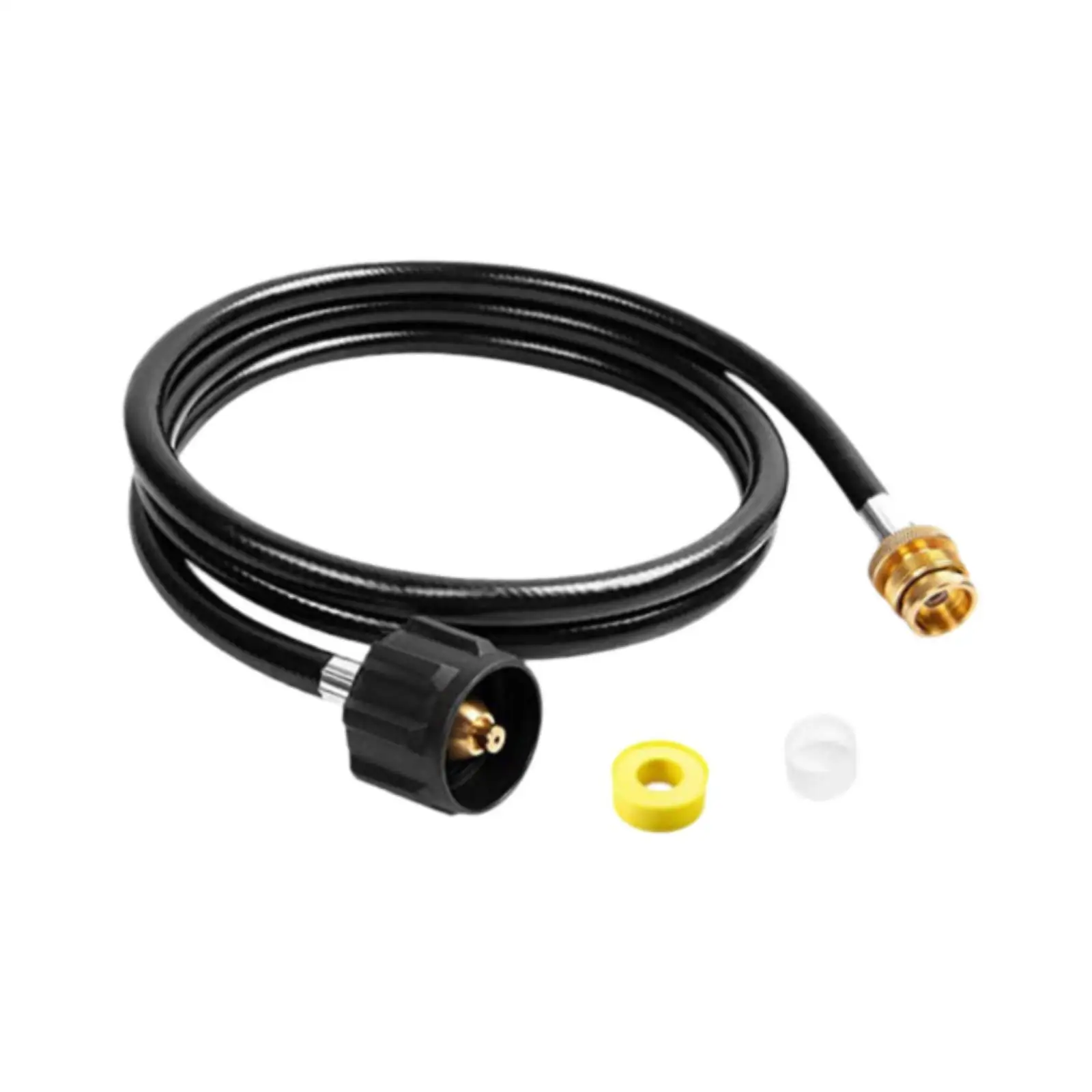 Propane Adapter Hose Portable Cooking Supplies Flat Tank Coupler Propane Tank Hose for Hiking Cooking Picnic Barbecue Grills
Propane Adapter Hose Portable Cooking Supplies Flat Tank Coupler Propane Tank Hose for Hiking Cooking Picnic Barbecue Grills