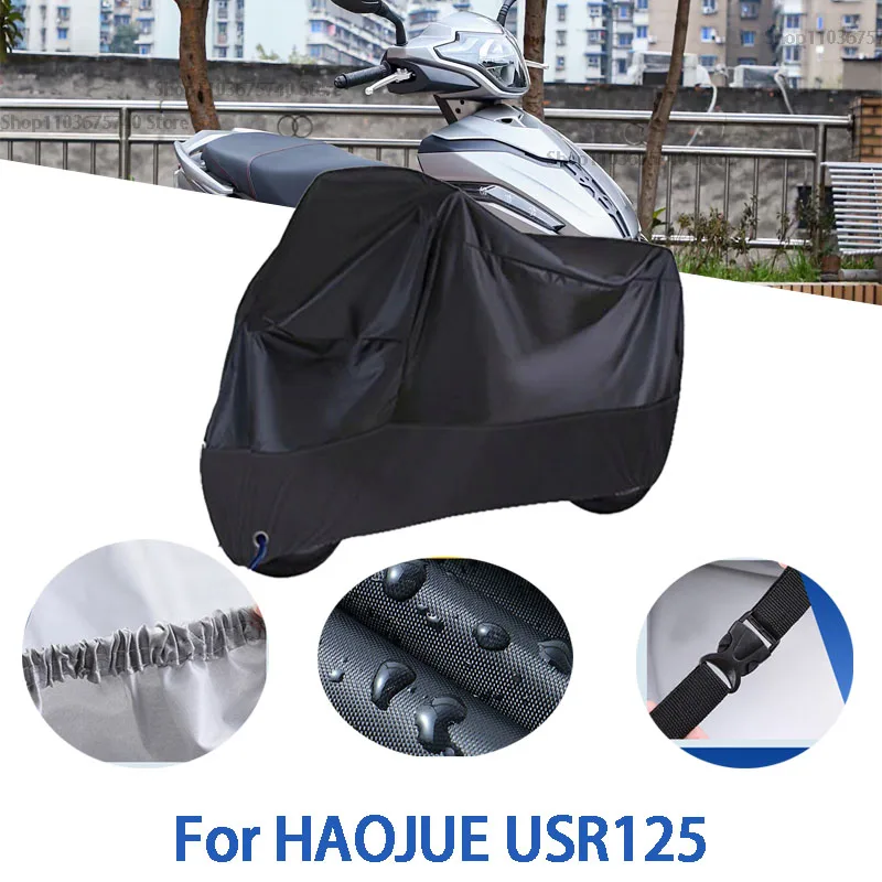 Motorcycle Full Covers For HAOJUE USR125 Car Outdoors Sun Protection Dust No Ear Thickened Oxford Clothcover Accessories
Motorcycle Full Covers For HAOJUE USR125 Car Outdoors Sun Protection Dust No Ear Thickened Oxford Clothcover Accessories