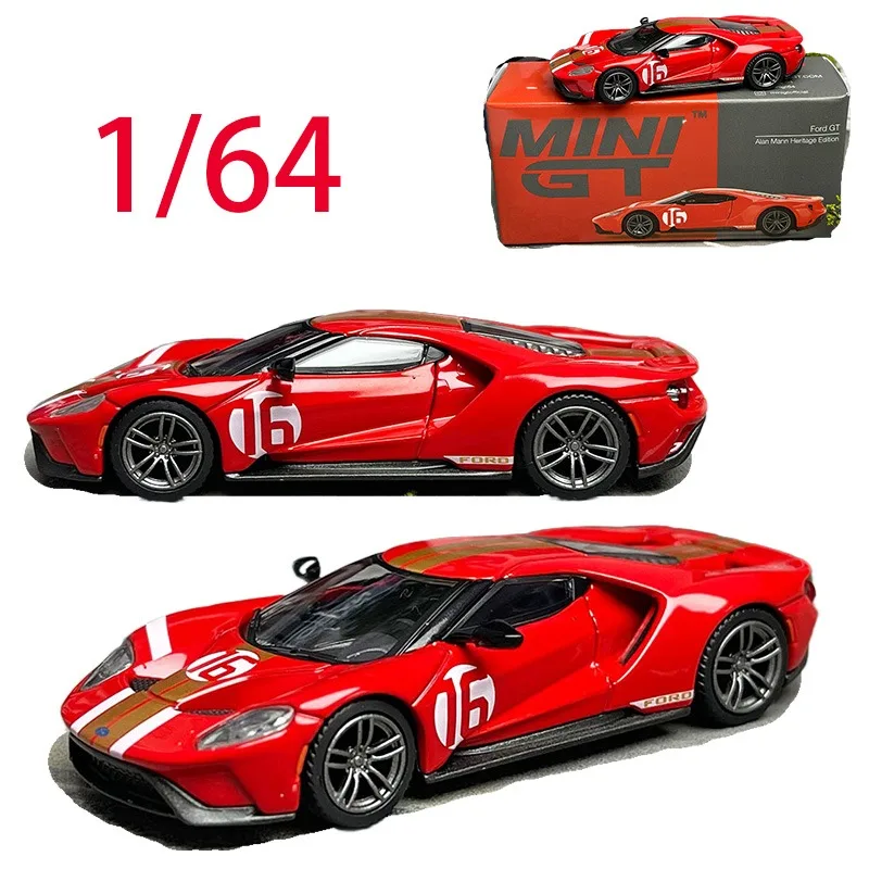 TSM MINIGT Литой под давлением масштаб 1/64 Модель автомобиля Ford из сплава Ford GT Alan Mann Heritage 16, игровые транспортные средства, игрушки для мальчиков, оригинальная коробка
TSM MINIGT Литой под давлением масштаб 1/64 Модель автомобиля Ford из сплава Ford GT Alan Mann Heritage 16, игровые транспортные средства, игрушки для мальчиков, оригинальная коробка