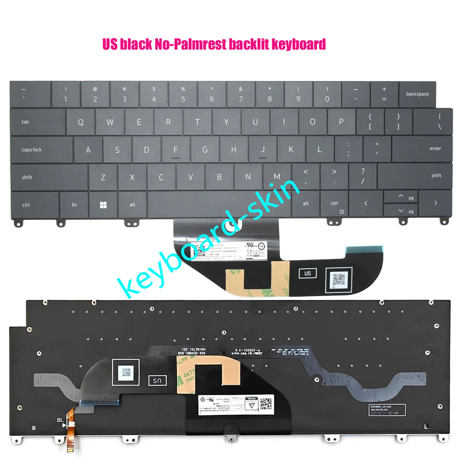 Новая американская черная клавиатура с подсветкой для ноутбуков Dell XPS 13 9345/P189G, XPS 13 9350/P189G (2024-2025 лет) серии
Новая американская черная клавиатура с подсветкой для ноутбуков Dell XPS 13 9345/P189G, XPS 13 9350/P189G (2024-2025 лет) серии