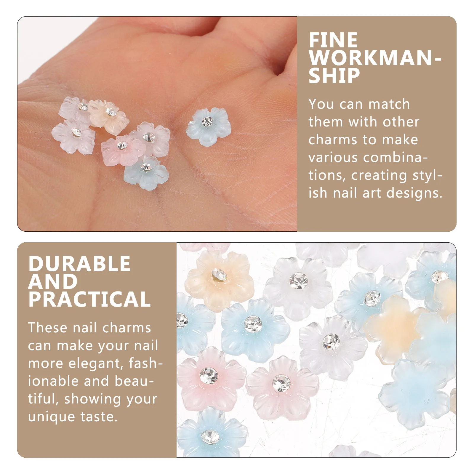 2 Bag Ice-transparent Resin Point Drill Nails Accessories Decoration Flash Flower Decals Nail Charms Acrylic 3d Flowers Jewels
2 Bag Ice-transparent Resin Point Drill Nails Accessories Decoration Flash Flower Decals Nail Charms Acrylic 3d Flowers Jewels