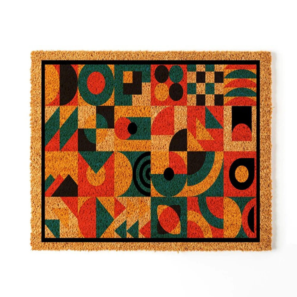 Bauhaus Style Doormat Modern Geometric Pattern Welcome Design Entryway Mat Vintage Abstract Home Decor Vintage Front Door Mat
Bauhaus Style Doormat Modern Geometric Pattern Welcome Design Entryway Mat Vintage Abstract Home Decor Vintage Front Door Mat