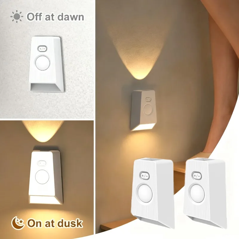 Human Motion-Activated LED Wall Lamp USB Rechargeable White Sleep Night Light for Illuminating Bedrooms Cabinet indoor Corridors
Human Motion-Activated LED Wall Lamp USB Rechargeable White Sleep Night Light for Illuminating Bedrooms Cabinet indoor Corridors