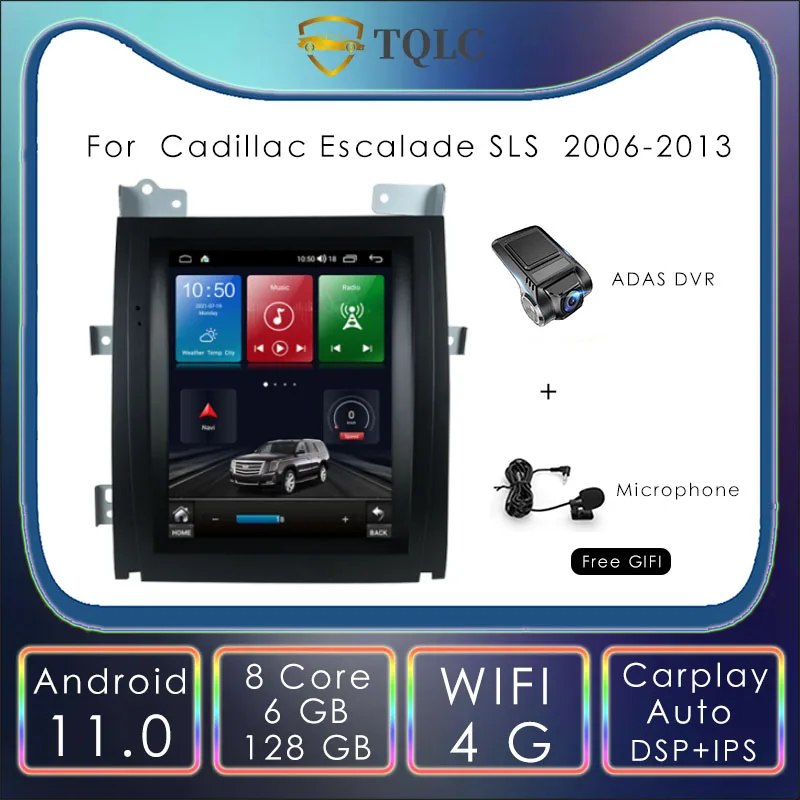 Android Car Radio 9.7'' For Cadillac Escalade SLS 2006-2013 Carplay 4G WIFI Multimedia Player Stereo GPS Navigation Head Unit
Android Car Radio 9.7'' For Cadillac Escalade SLS 2006-2013 Carplay 4G WIFI Multimedia Player Stereo GPS Navigation Head Unit