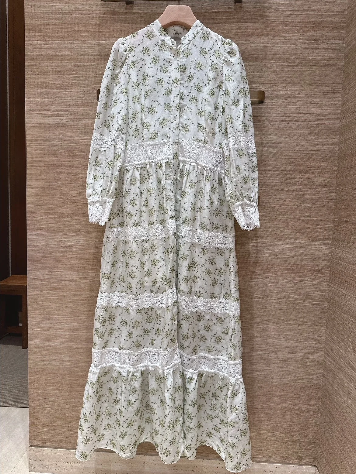 Heidd Summer Vacation Style Long Print Dress Lace Hollow out Patchwork Women's Standard Fit H-Line Midi Dress Polyester Fiber
Heidd Summer Vacation Style Long Print Dress Lace Hollow out Patchwork Women's Standard Fit H-Line Midi Dress Polyester Fiber