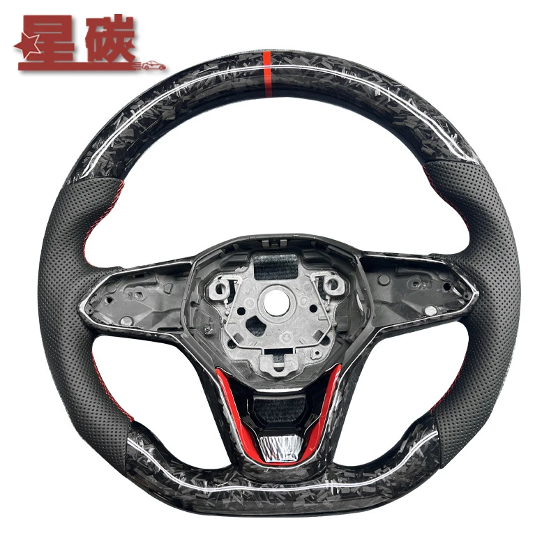 For Volkswagen Golf 8 GTI Forged Carbon Fiber Steering Wheel Custom Sports Upgrade
For Volkswagen Golf 8 GTI Forged Carbon Fiber Steering Wheel Custom Sports Upgrade