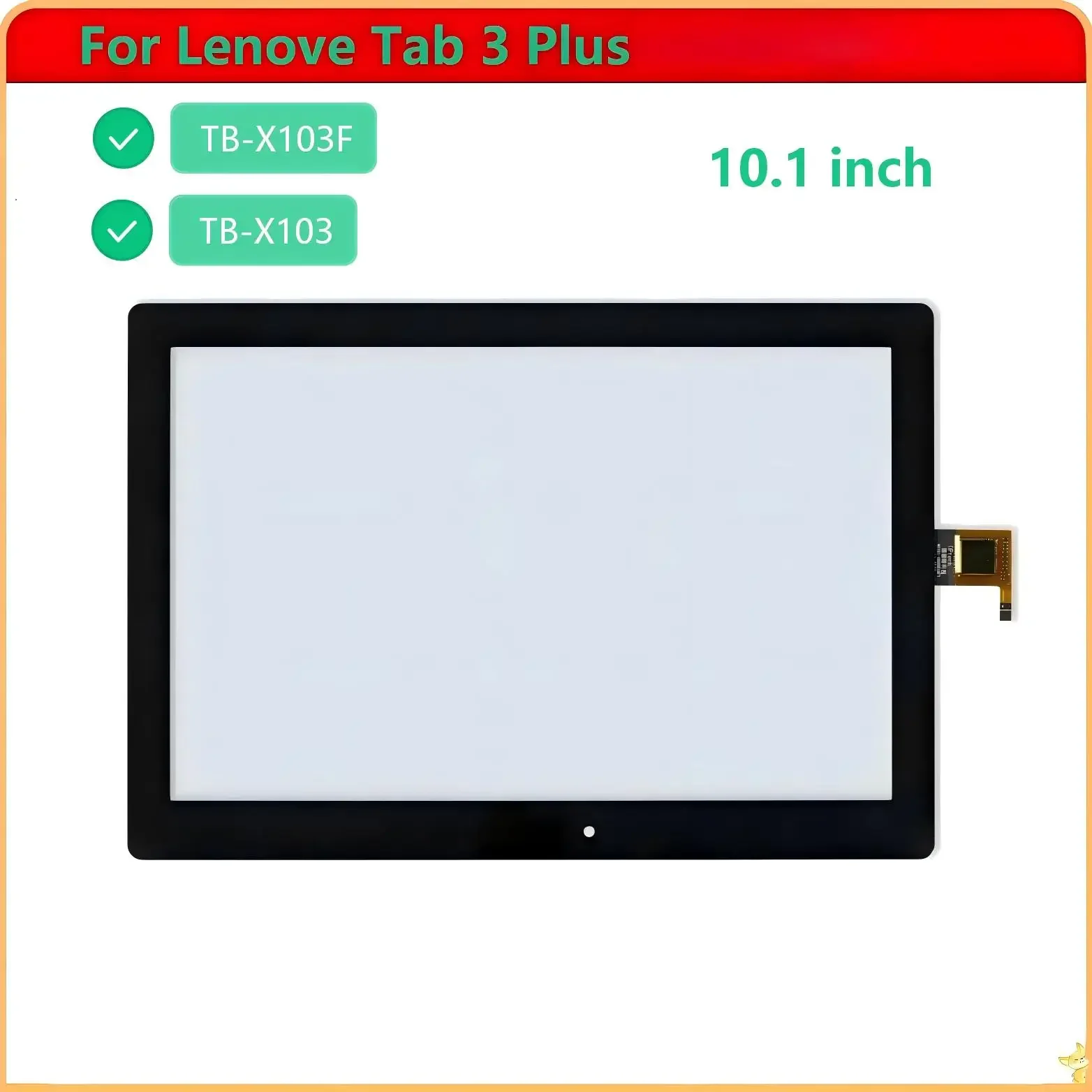 A+ For Lenovo Tab 3 10 Plus TB-X103F TB-X103 Tablet TB X103F TB X103 Touch Screen + OCA LCD Front Glass Panel Replacement
A+ For Lenovo Tab 3 10 Plus TB-X103F TB-X103 Tablet TB X103F TB X103 Touch Screen + OCA LCD Front Glass Panel Replacement