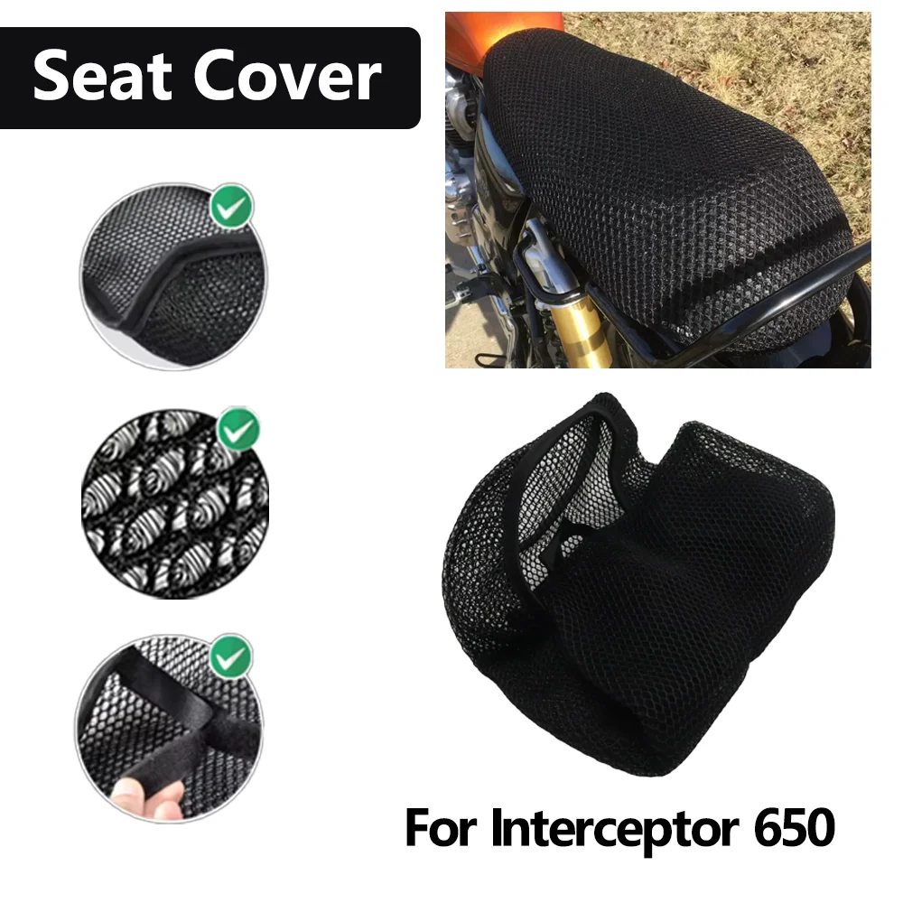 Motorbike Seats Protector For Interceptor 650 Motorcycle Honeycomb Mesh Seat Cover Insulated Breathable Anti-Slip Cushion Cover
Motorbike Seats Protector For Interceptor 650 Motorcycle Honeycomb Mesh Seat Cover Insulated Breathable Anti-Slip Cushion Cover