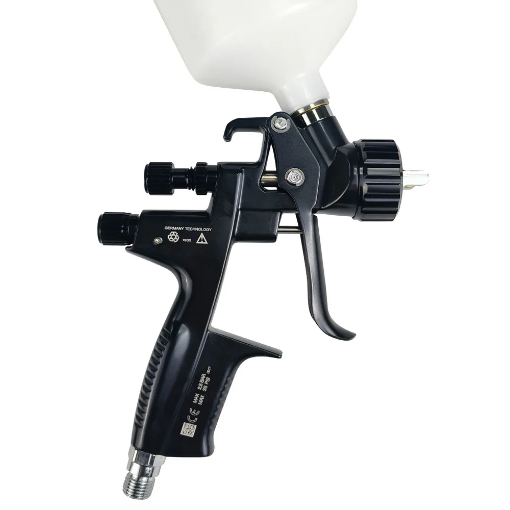 HVLP 1.3MM plum blossom nozzle slit nozzle high atomization pneumatic paint gun automotive furniture coating
HVLP 1.3MM plum blossom nozzle slit nozzle high atomization pneumatic paint gun automotive furniture coating