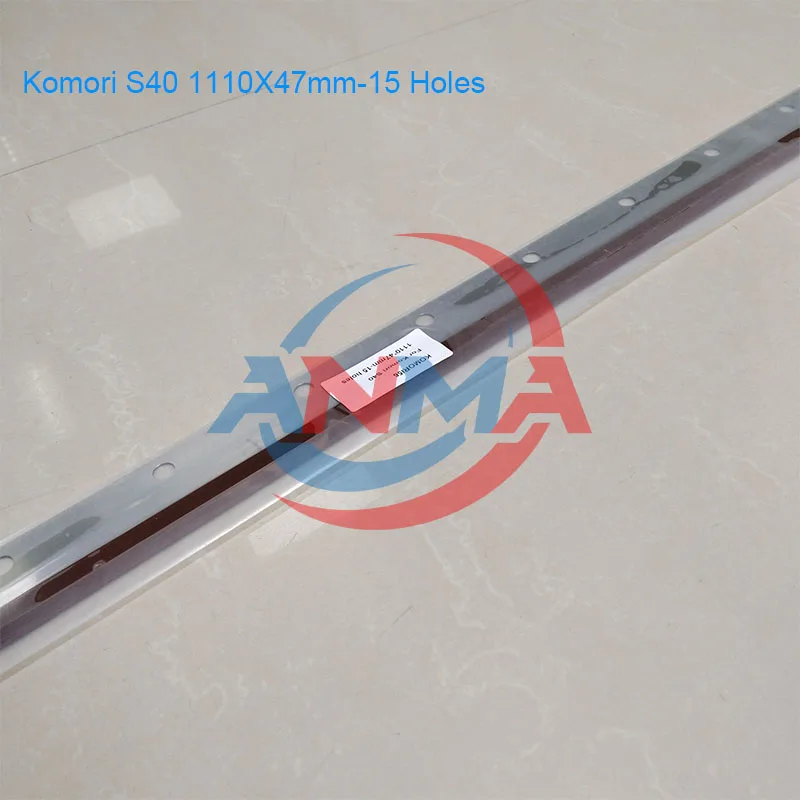 3PCS Best Quality Polyurethane Material Komori S40 Wash Up Blade 1110x47x0.5mm 15Holes Komori56 Printing Machine Parts
3PCS Best Quality Polyurethane Material Komori S40 Wash Up Blade 1110x47x0.5mm 15Holes Komori56 Printing Machine Parts