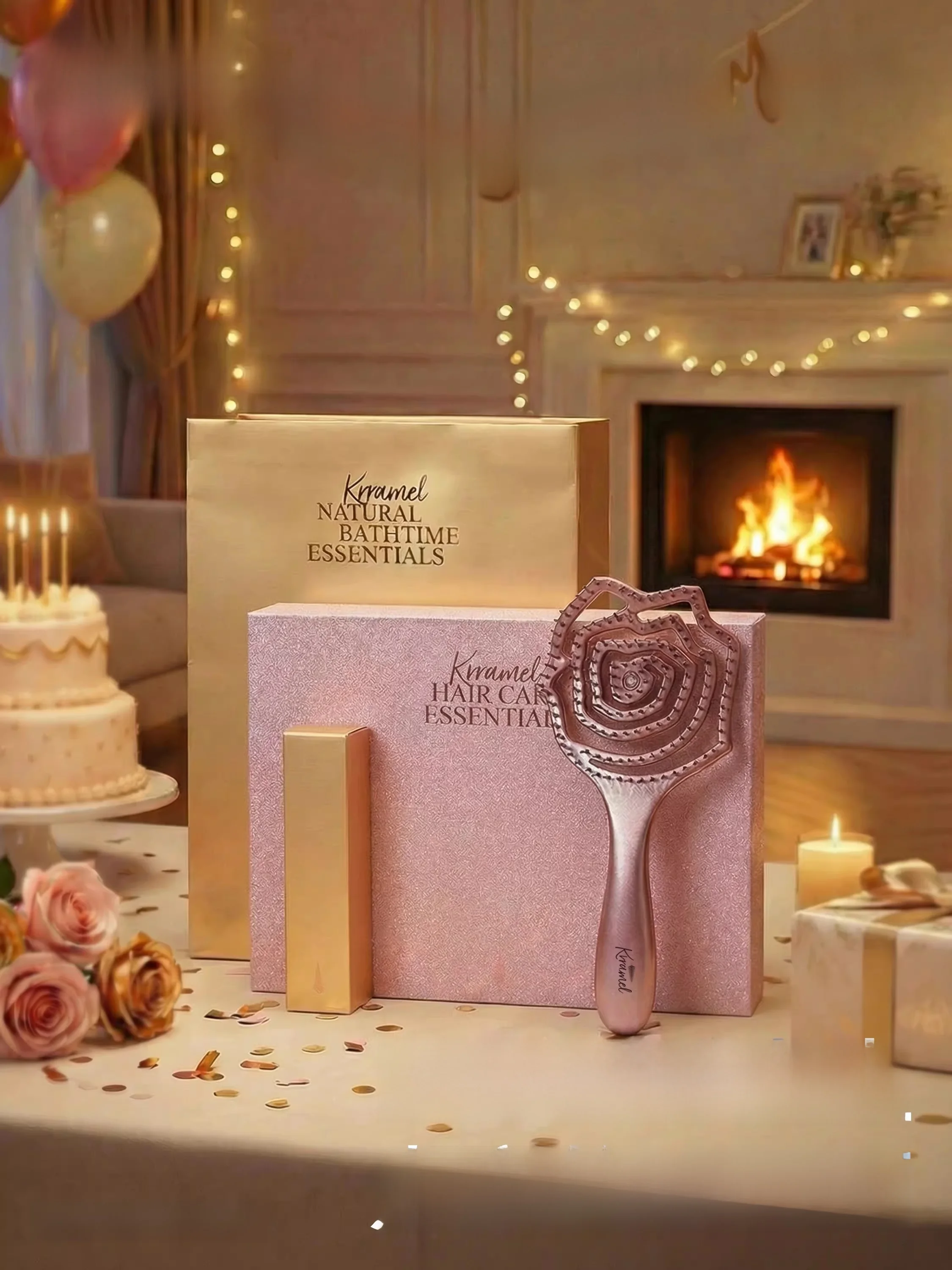 KRRAMEL Rose Hair Comb Massage Brush Wedding Gift Box Romantic Creative Gift Box Personal Care Gift Box for Couples Friends
KRRAMEL Rose Hair Comb Massage Brush Wedding Gift Box Romantic Creative Gift Box Personal Care Gift Box for Couples Friends