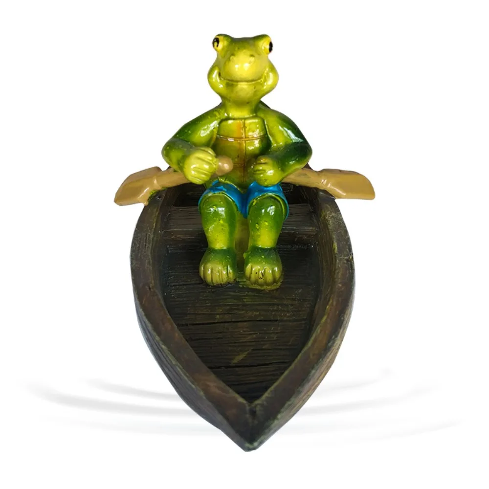 Micro Landscape Resin Frog Statue Cute Cartoon Animal Sculpture Waterproof Floating Pond Ornament Outdoor
Micro Landscape Resin Frog Statue Cute Cartoon Animal Sculpture Waterproof Floating Pond Ornament Outdoor
