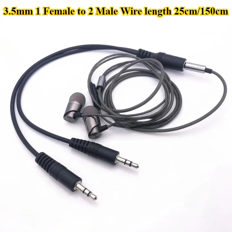 2/5Pcs/lot 3.5mm 1 to 2 Audio Y Splitter Cable Adapter Female to Dual Male Connector 3.5 Jack for Earphones Headphones Accessory
2/5Pcs/lot 3.5mm 1 to 2 Audio Y Splitter Cable Adapter Female to Dual Male Connector 3.5 Jack for Earphones Headphones Accessory