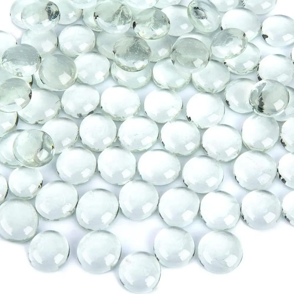 500PCS Clear Glass Marbles, Transparent Pebbles for Aquariums, Vase Fillers, Table Scatters
500PCS Clear Glass Marbles, Transparent Pebbles for Aquariums, Vase Fillers, Table Scatters