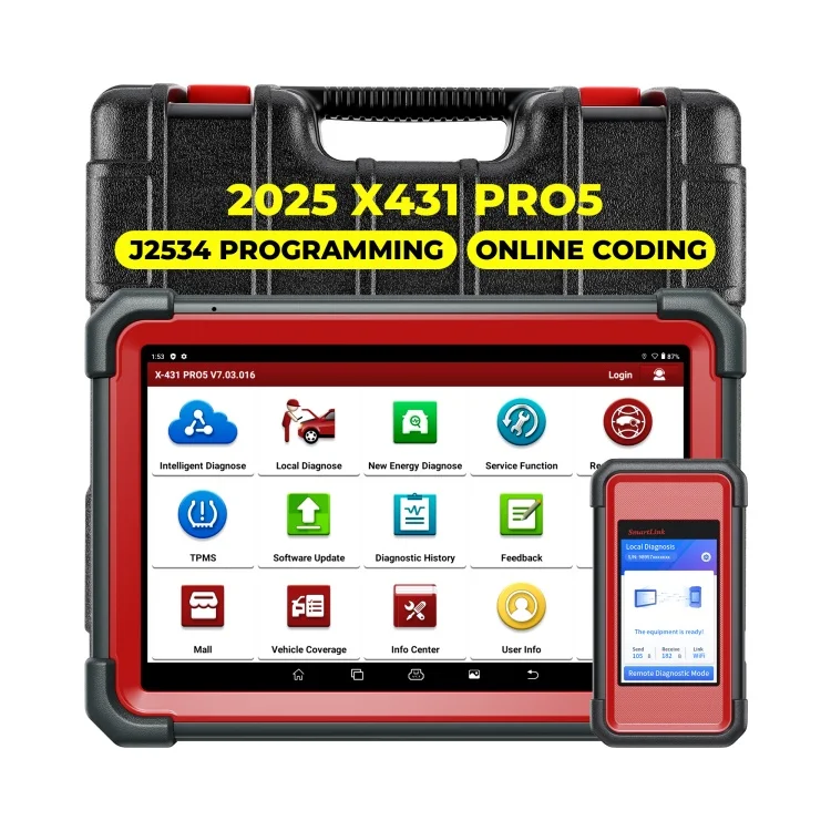 Best Ecu Programmer X431 Pro5 Diagnostic Tool Car Programming Software Auto Diagnostic Machine Repair for All Cars
Best Ecu Programmer X431 Pro5 Diagnostic Tool Car Programming Software Auto Diagnostic Machine Repair for All Cars