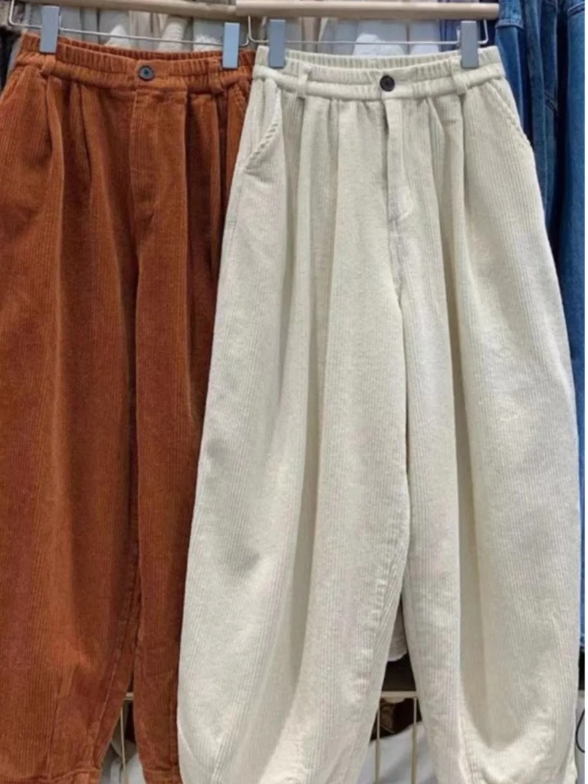 Женские вельветовые брюки Харлан в стиле ретро, осень-зима, широкие повседневные брюки Thiened Fce с высокой талией и Po...
Женские вельветовые брюки Харлан в стиле ретро, осень-зима, широкие повседневные брюки Thiened Fce с высокой талией и Po...