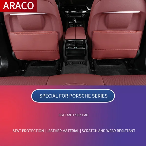 For Porsche Macan Cayenne Taycan Panamera special car interior rear seat back anti-kick pad
For Porsche Macan Cayenne Taycan Panamera special car interior rear seat back anti-kick pad