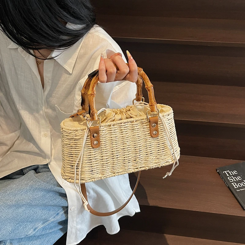 Exquisite Fabric Shoulder Bags String High Beauty Ladies Bags on Sale 2025 Brand Solid Color Summer Beach Women's Handbags
Exquisite Fabric Shoulder Bags String High Beauty Ladies Bags on Sale 2025 Brand Solid Color Summer Beach Women's Handbags
