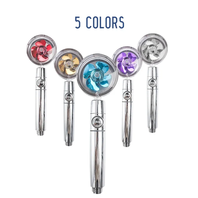 Hot Shower Head Water Saving Flow 360 Degrees Rotating With Small Fan ABS Rain High Pressure Spray Nozzle Bathroom Accessories
Hot Shower Head Water Saving Flow 360 Degrees Rotating With Small Fan ABS Rain High Pressure Spray Nozzle Bathroom Accessories