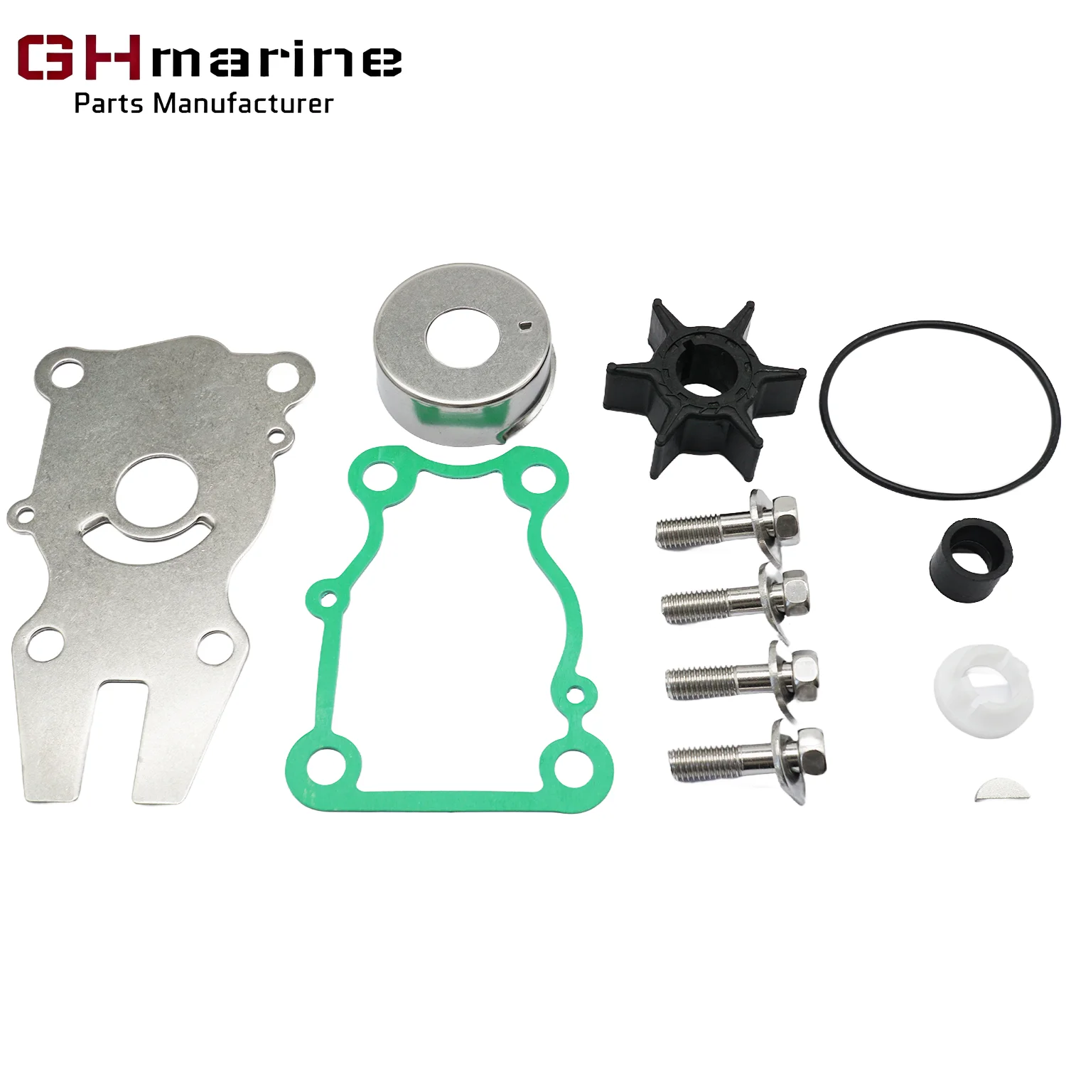 Water Pump Impeller Repair Service Kit for Yamaha Marine 4 Stroke 30 40 HP F30 F40A Outboard Engines 6BG-W0078-00 18-3490
Water Pump Impeller Repair Service Kit for Yamaha Marine 4 Stroke 30 40 HP F30 F40A Outboard Engines 6BG-W0078-00 18-3490