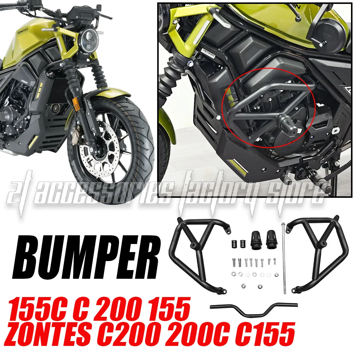 Подходит для FORZONTES C200 200C C155 155C C 200 155, модифицированная защита бампера для мотоцикла, аксессуар для защиты от падения
Подходит для FORZONTES C200 200C C155 155C C 200 155, модифицированная защита бампера для мотоцикла, аксессуар для защиты от падения