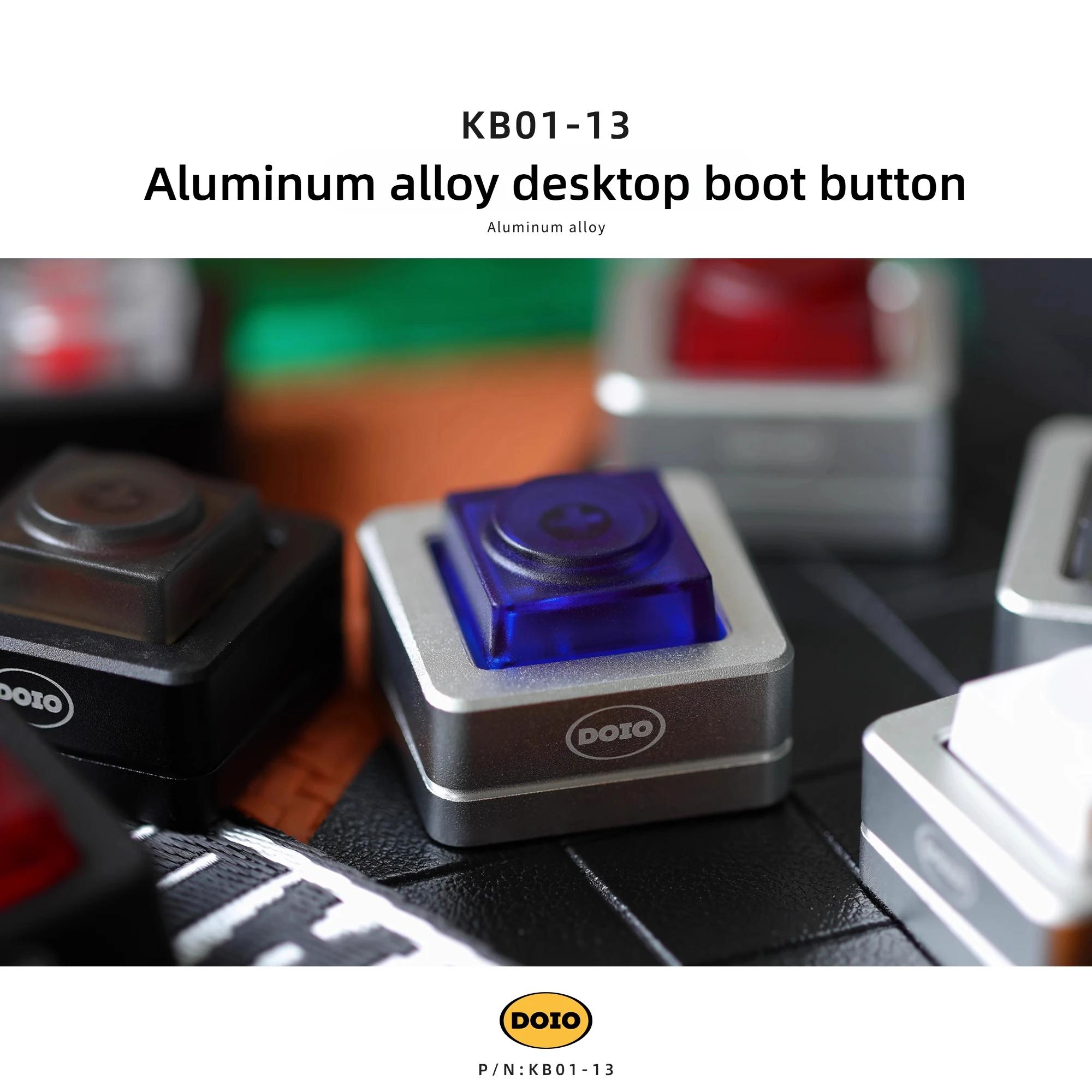 DOIO KB01-13 Портативный внешний настольный выключатель питания из алюминиевого сплава, материал горячей замены, аксессуары для внешнего выключателя питания
DOIO KB01-13 Портативный внешний настольный выключатель питания из алюминиевого сплава, материал горячей замены, аксессуары для внешнего выключателя питания