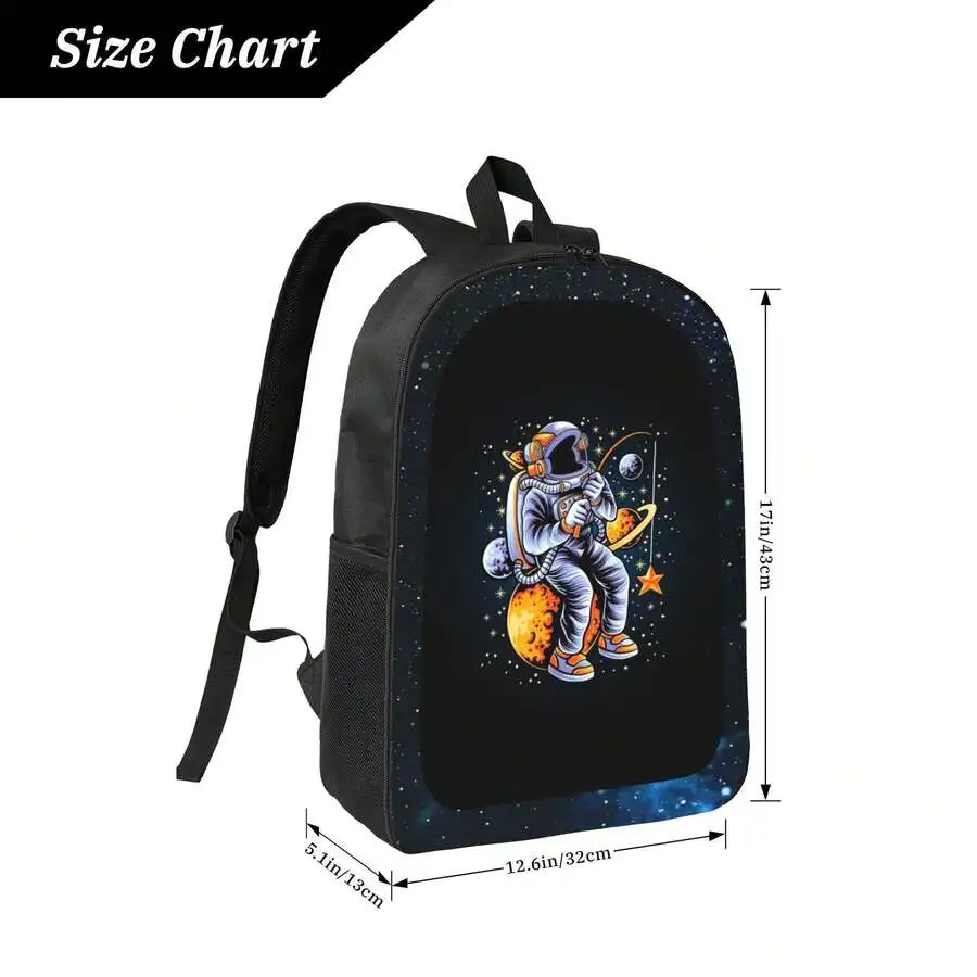 Astronaut Cartoon Backpack For Travel School Computer Bag Men Women Daypack
Astronaut Cartoon Backpack For Travel School Computer Bag Men Women Daypack