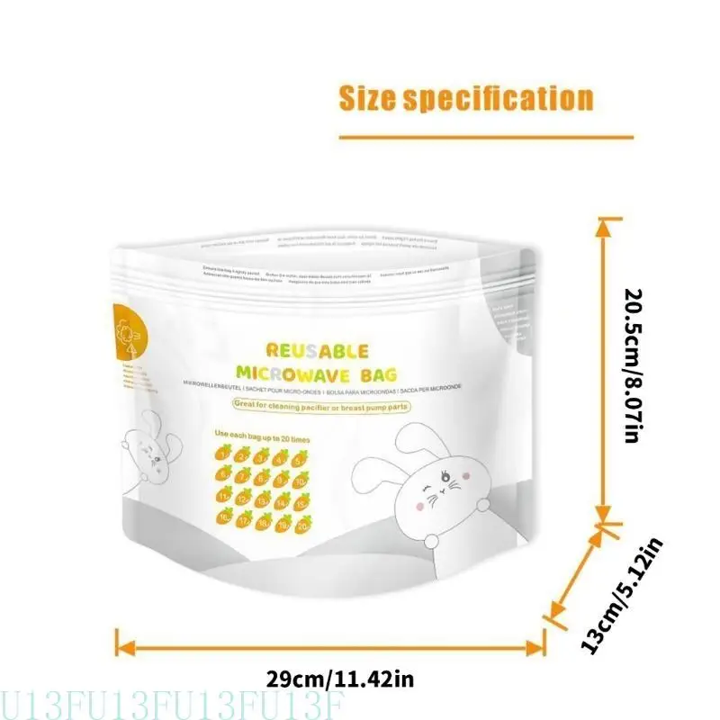 U13F 16-Count/42-Count Travel Sterilizer Bags For Quick Microwave Baby Items Cleaning
U13F 16-Count/42-Count Travel Sterilizer Bags For Quick Microwave Baby Items Cleaning