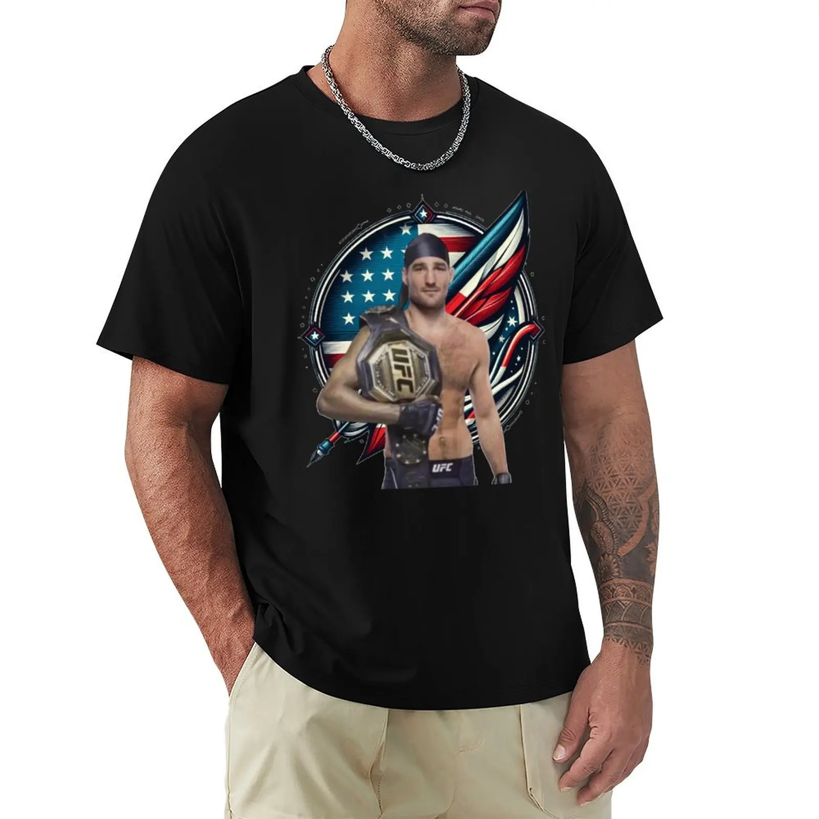 Desean Strickland T-Shirt Casual Breathable Short Sleeve Top
Desean Strickland T-Shirt Casual Breathable Short Sleeve Top