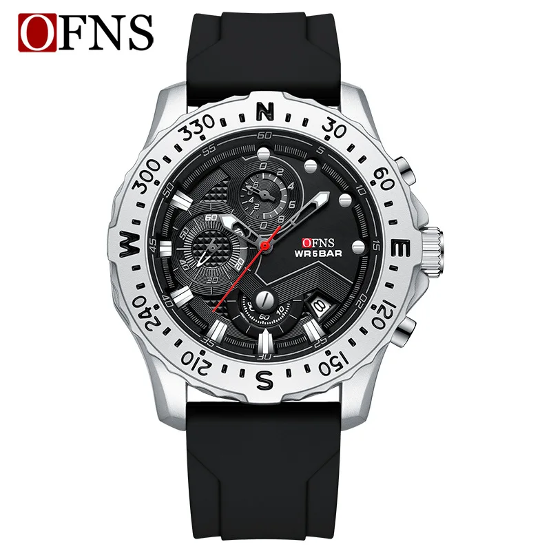 OFNS new brand electronic quartz watch fashion trend men's watch calendar cool waterproof watch men
OFNS new brand electronic quartz watch fashion trend men's watch calendar cool waterproof watch men