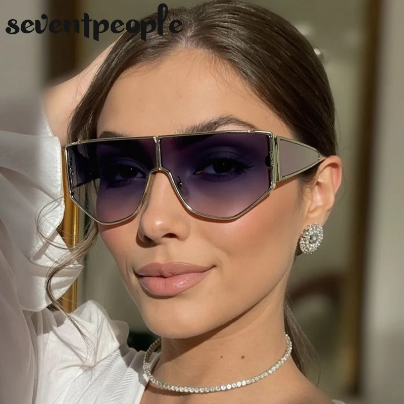 Steampunk Shield Vision Sunglasses Women 2025 Luxury Brand Vintage Y2K Punk Windproof Sun Glasses Fashion Polygon Shades UV400
Steampunk Shield Vision Sunglasses Women 2025 Luxury Brand Vintage Y2K Punk Windproof Sun Glasses Fashion Polygon Shades UV400