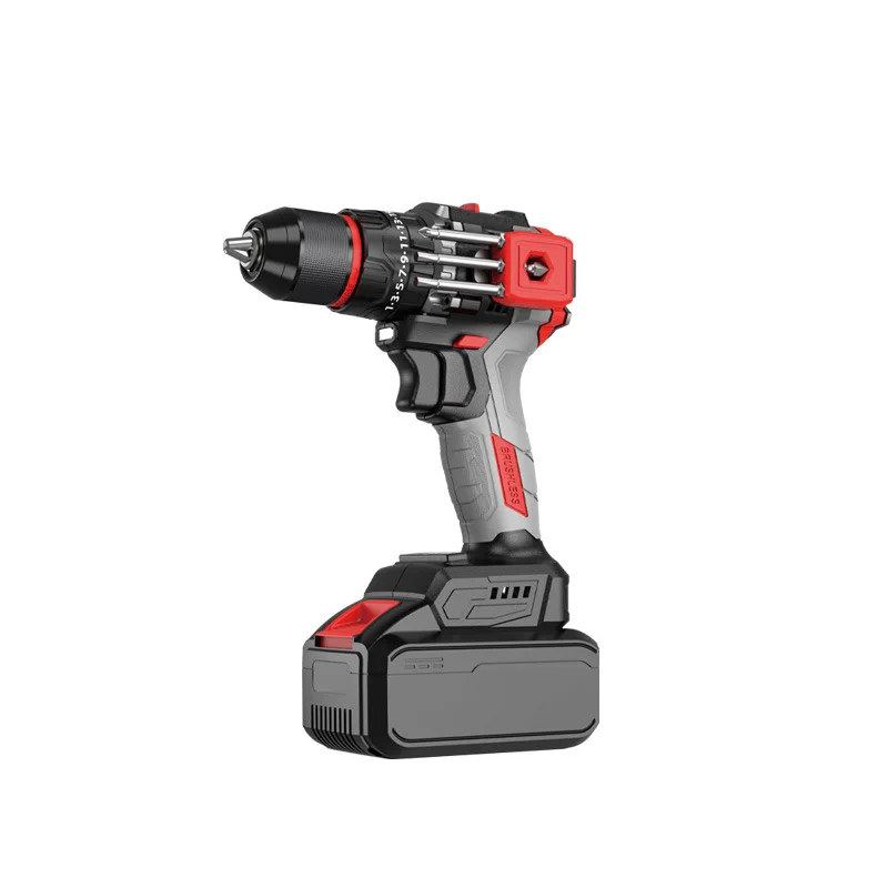 Rechargeable drill high power lithium battery drill multi-function electric screwdriver pistol drill power tool set
Rechargeable drill high power lithium battery drill multi-function electric screwdriver pistol drill power tool set