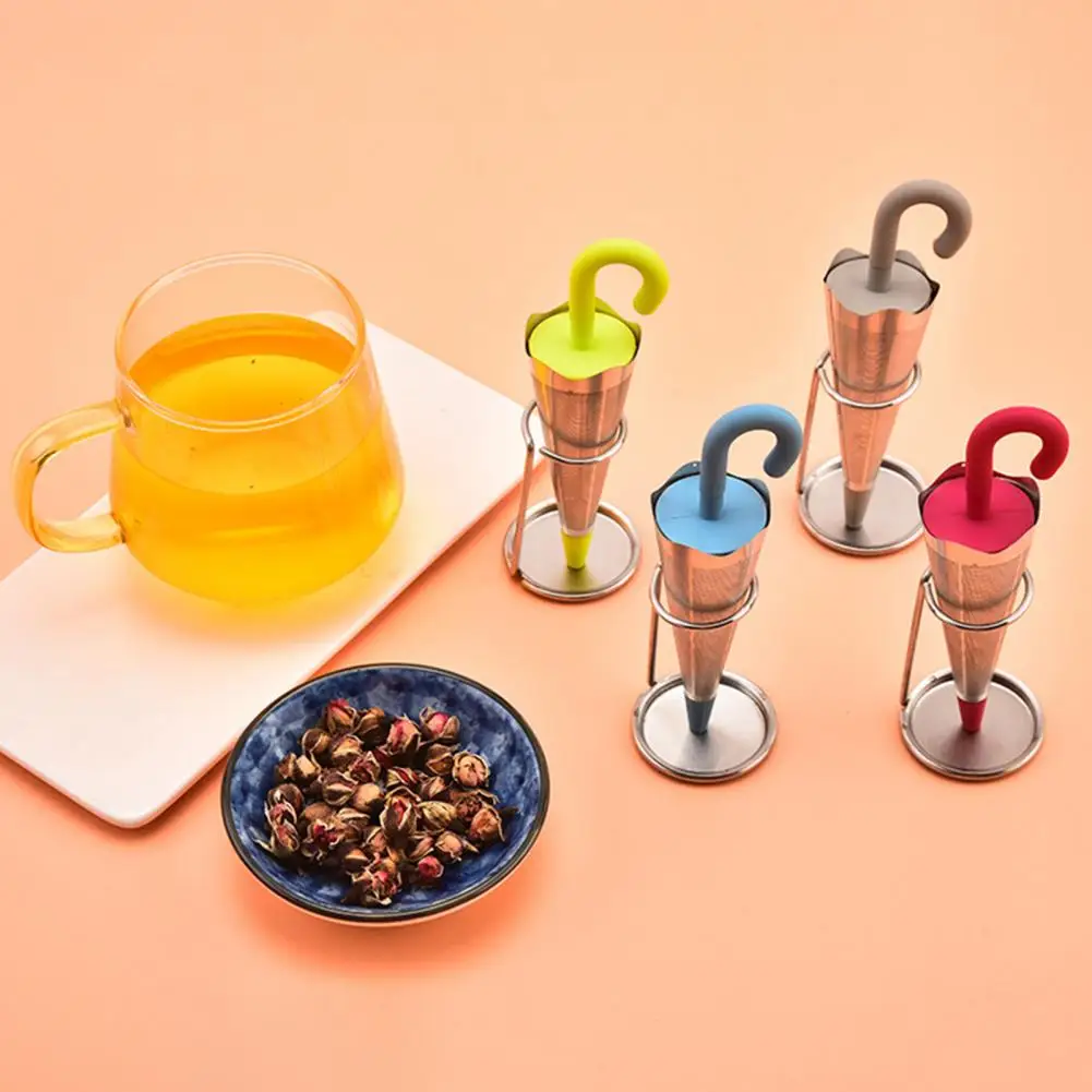 Fine Filtration Tea Sieve Umbrella Shape Tea Strainer Stainless Steel Tea Infuser Umbrella Shape High Temperature for Food
Fine Filtration Tea Sieve Umbrella Shape Tea Strainer Stainless Steel Tea Infuser Umbrella Shape High Temperature for Food