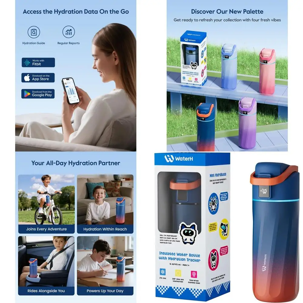 Детская изолированная бутылка для воды из нержавеющей стали емкостью 16 унций с напоминанием, идеально подходит для школьных и праздничных подарков
Детская изолированная бутылка для воды из нержавеющей стали емкостью 16 унций с напоминанием, идеально подходит для школьных и праздничных подарков