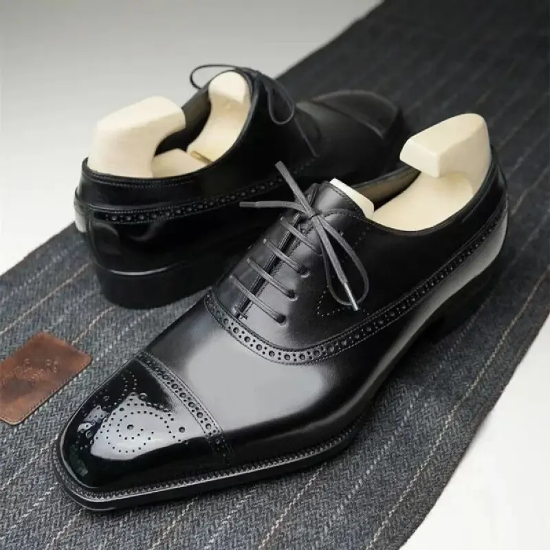 High Quality Classic Vintage Block Shoes for Men Shoes Black Lace Up Business Office Formal Shoes Banquet Party Shoes Men Shoes
High Quality Classic Vintage Block Shoes for Men Shoes Black Lace Up Business Office Formal Shoes Banquet Party Shoes Men Shoes