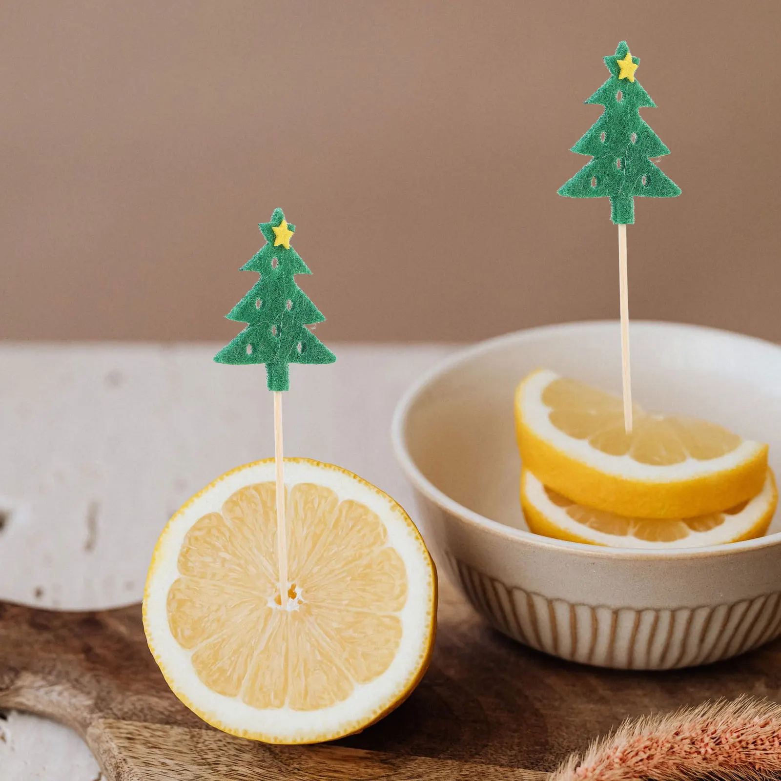 10 Pcs Cake Sign Toothpicks Decorative Christmas Tree Decorations Christmascocktail Sticks Square
10 Pcs Cake Sign Toothpicks Decorative Christmas Tree Decorations Christmascocktail Sticks Square