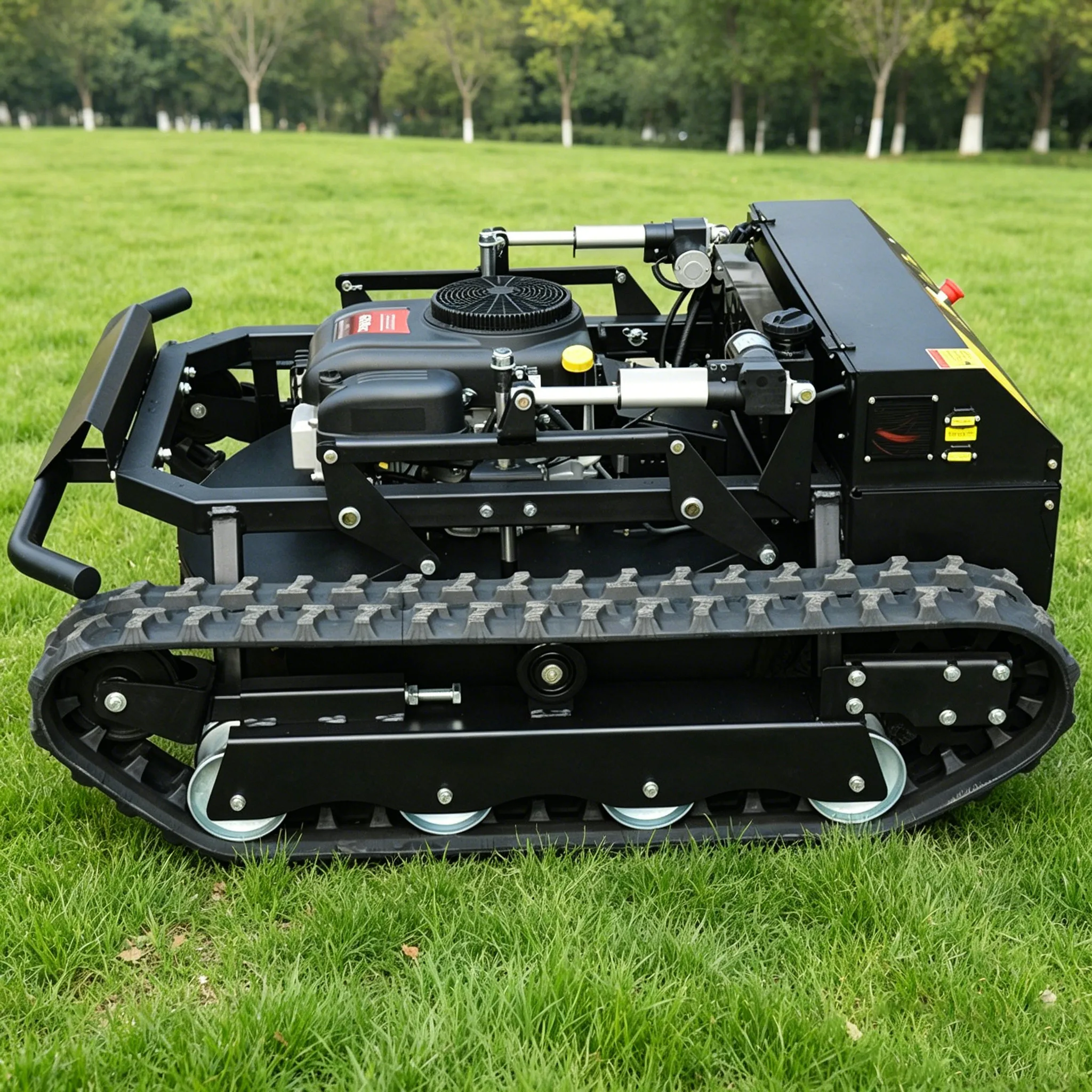 Customized remote-controlled lawn mower, suitable for orchard, weeding and grass crushing,strong climbing ability&powerful power
Customized remote-controlled lawn mower, suitable for orchard, weeding and grass crushing,strong climbing ability&powerful power
